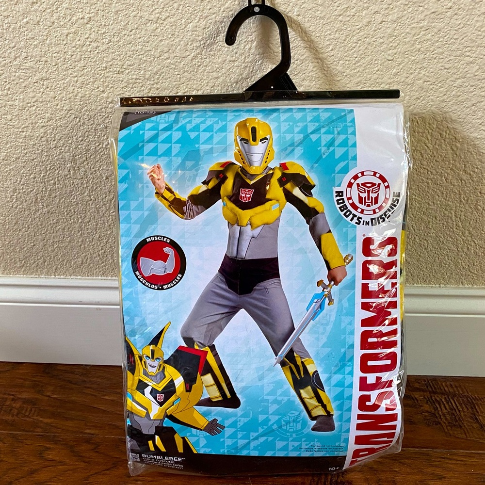 Boy’s Transformers Bumblebee Muscle Chest Costume